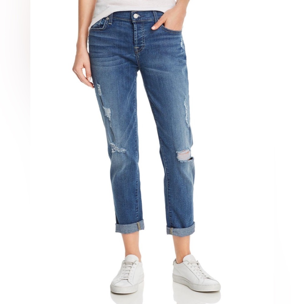 Jeans. 7 for all man kind. Josefina skinny boyfriend. Size 23